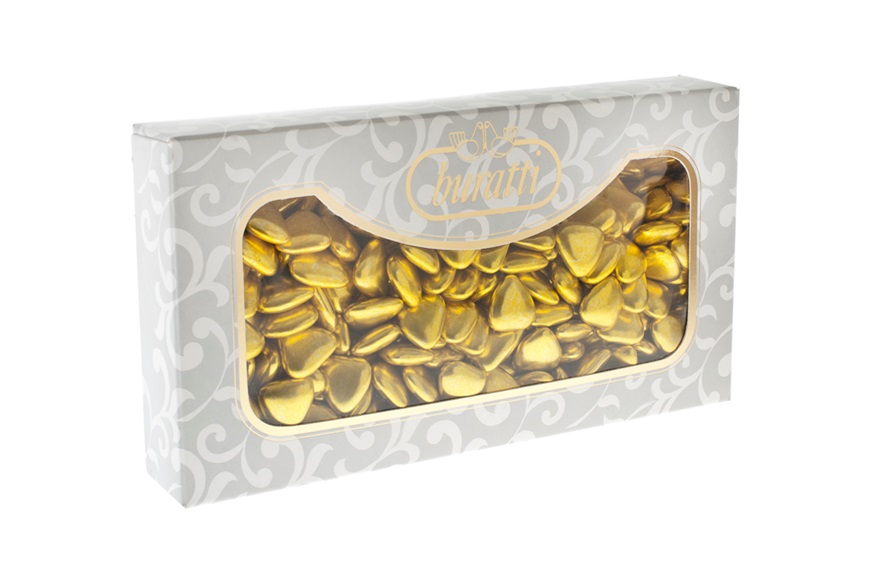 CONFETTI CUORE CIOCC. ORO 1KG