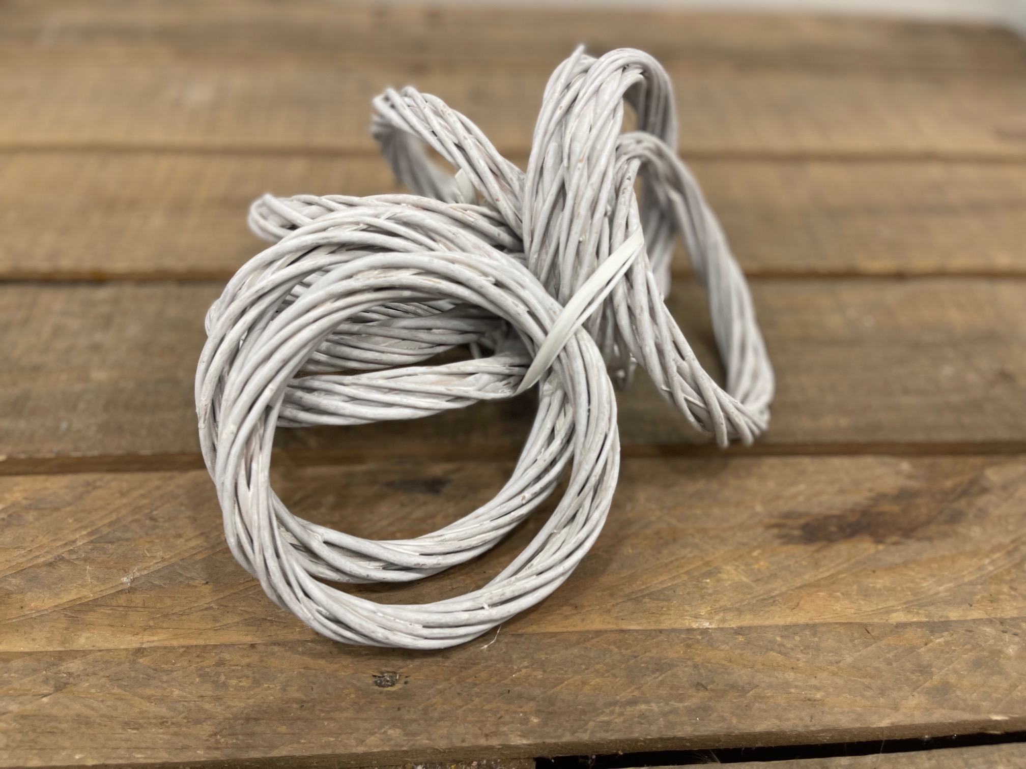 CORONA VIMINI D15CM. 10PZ. BIANCO