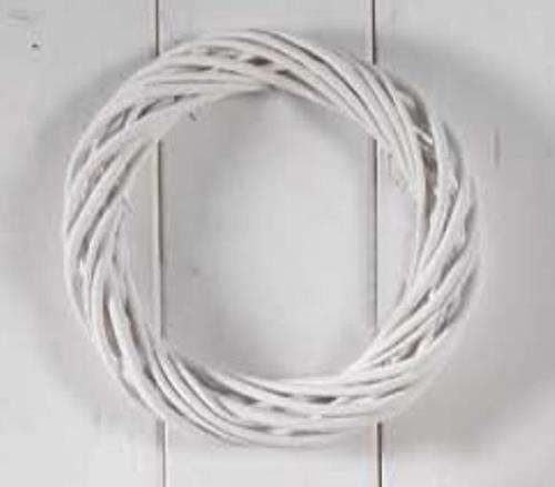 CORONA VIMINI D20CM. 5PZ. BIANCO