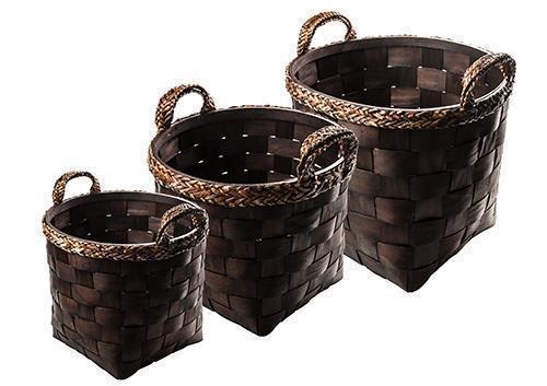 CESTI TND C/MAN.S/3PZ. H27-30-37 D26-32-38CM. MRN