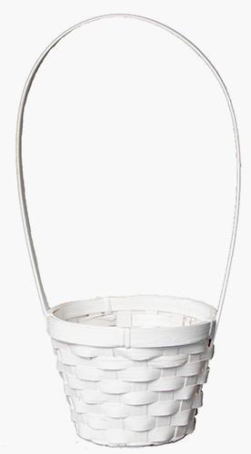 CASPO C/MANICO 5PZ. H9/28 D12CM. BIANCO