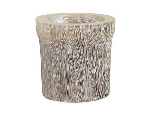 POT PAULOWNIA H10 D10CM. NAT