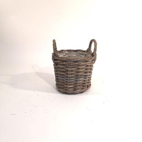 CESTO RATTAN 2MAN. D.20 H17CM. NAT