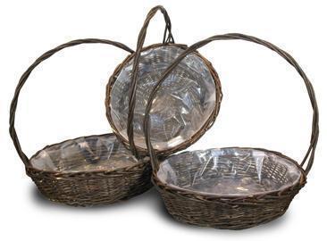CESTO S/3PZ.TONDO D41 H10- D47 H12-D55 H13 BR