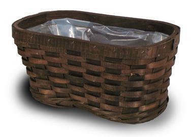 CESTO 29X18 H14CM. BROWN