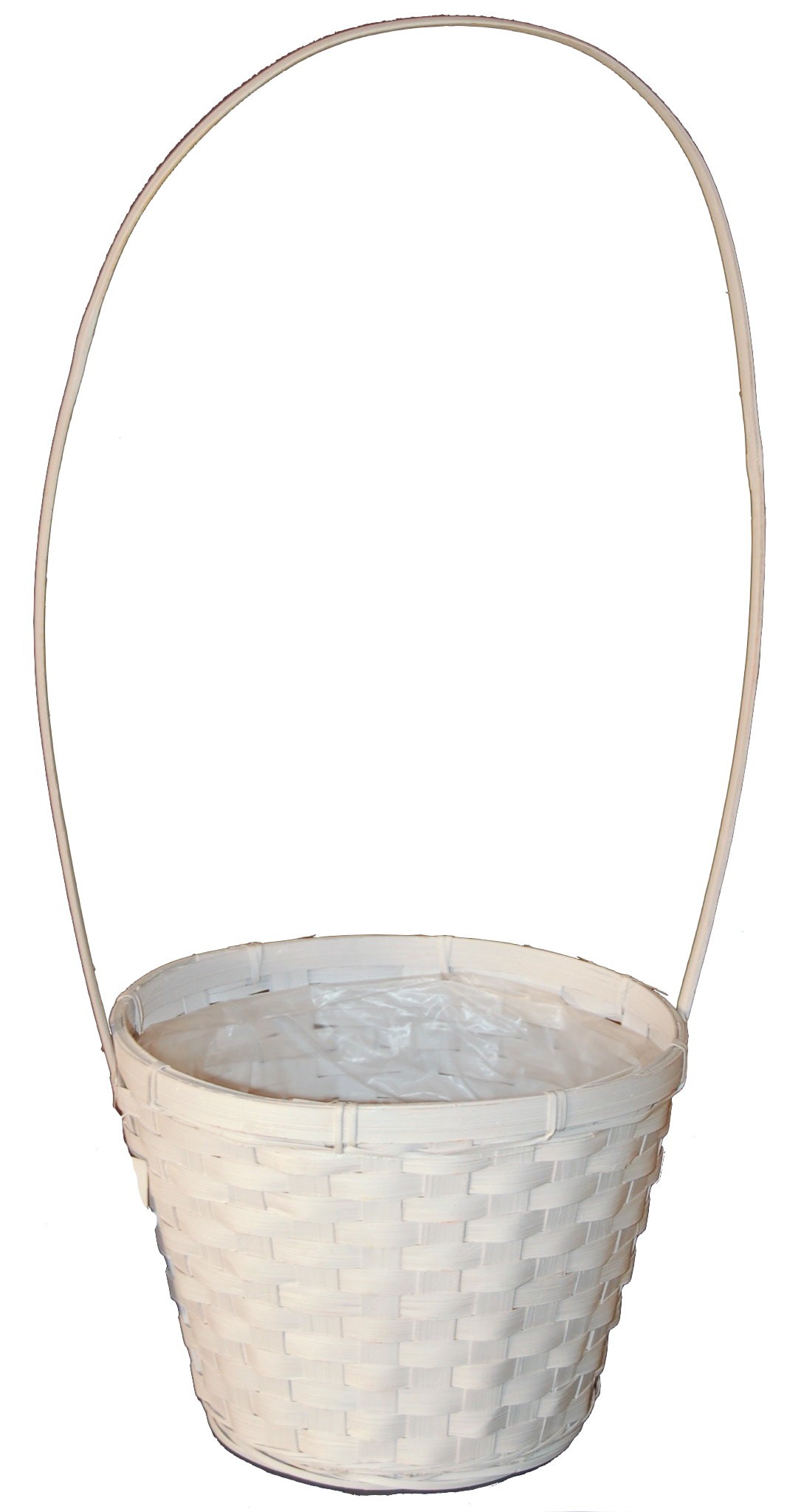 CESTO TONDO C/MAN. D20 H16-56CM. WH