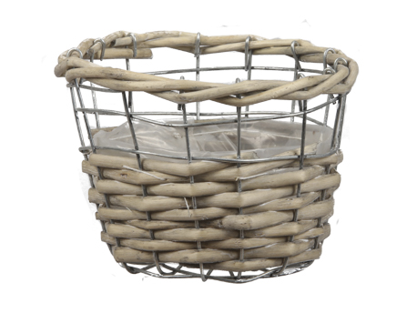CESTO C/FERRO 2PZ. H16 D65CM. NETTO