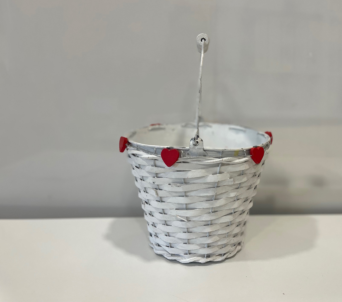 CASPO MET/VIMINI H16 D19CM.C/CUORI