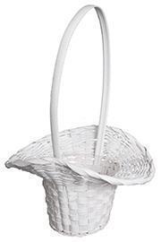 CAPPELLO C/CASPO PL. 4PZ. H14/33 D13/25CM. BIANCO