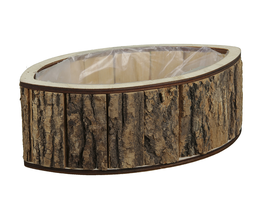 CESTO LEGNO BOAT 30X18 H10CM.
