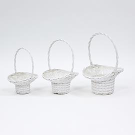 CESTO CAPP.C/M.S/3PZ. H10-13-14 D26-30-36CM. BNC