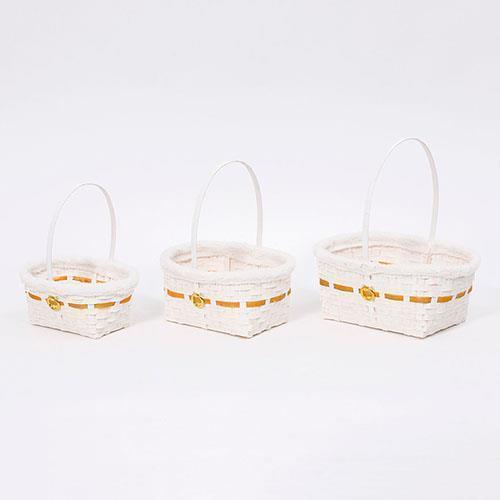 CESTO OVALE BAMBOO S/3PZ. G.33X24X15 P.27X22X13CM.