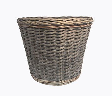 CASPO BOR.TRECCIA H16  D18CM. GRIGIO
