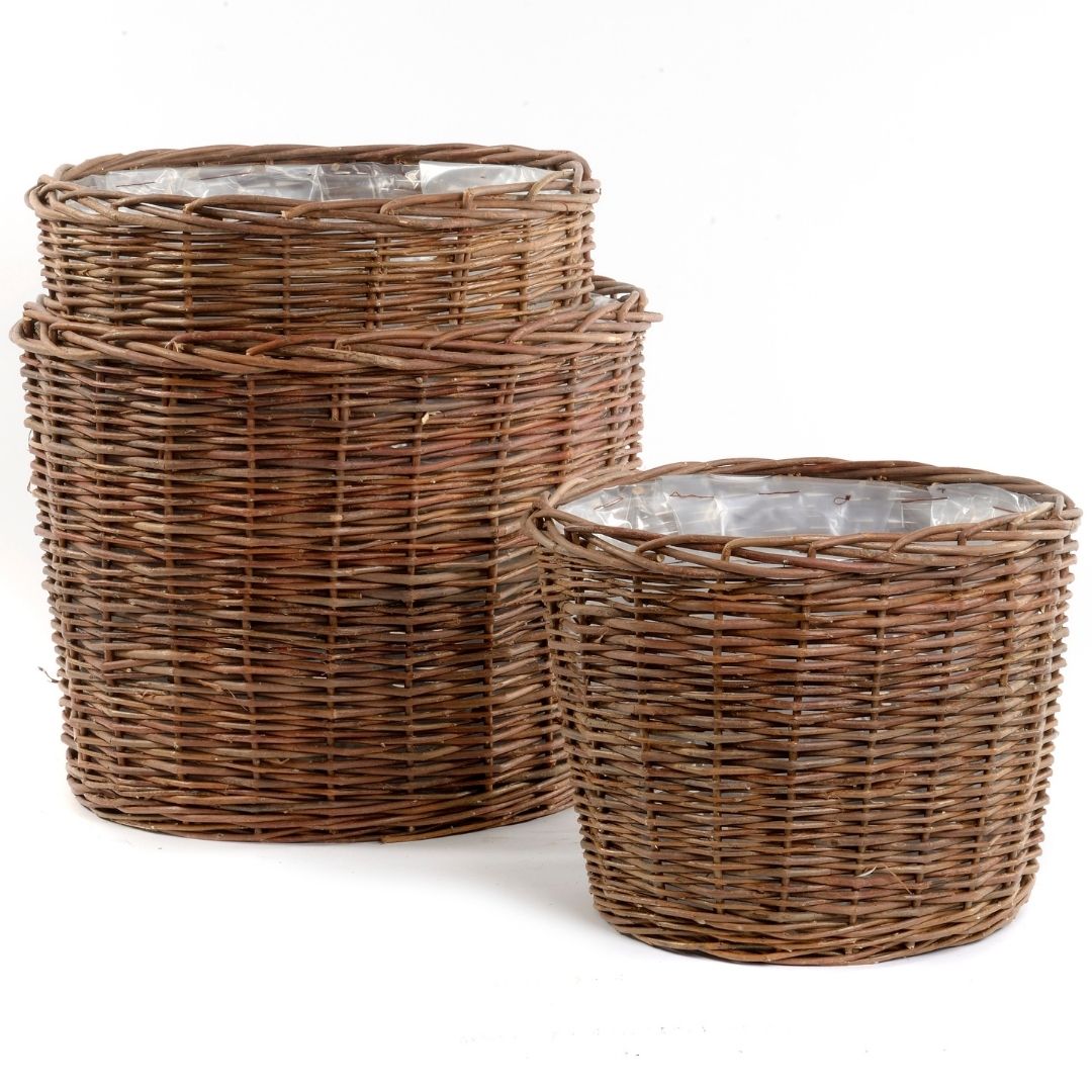 CESTO SALICE S/3PZ. D37-43-52 H30-34-40CM.