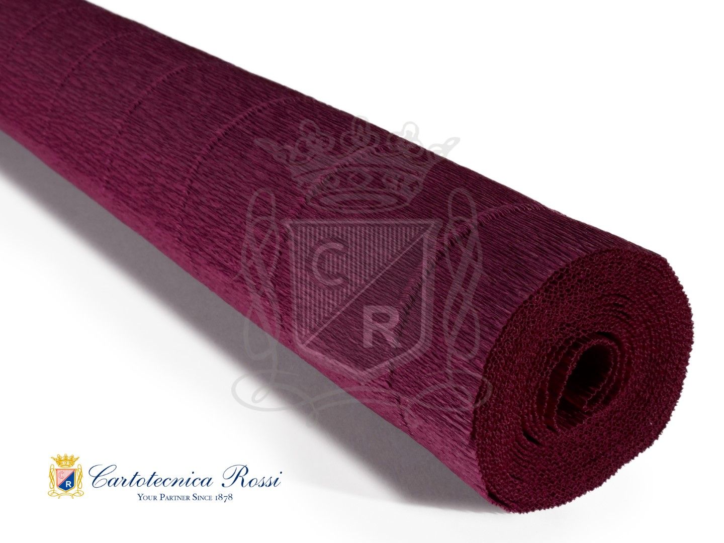 CARTA CRESP.180GR.050 X25MT. BORDO PF588
