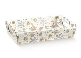 CESTO INC. 40X30X12CM. CRYSTAL