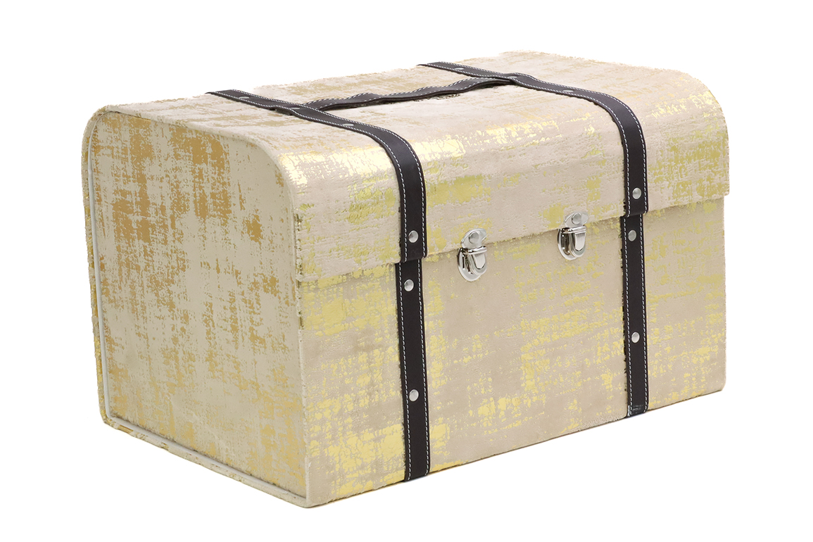 BAULETTO FOIL 40X30 H25CM. ORO