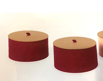 SCAT.COOKIES S/2PZ. H10-12,5 D19,5-21CM. ROSSO