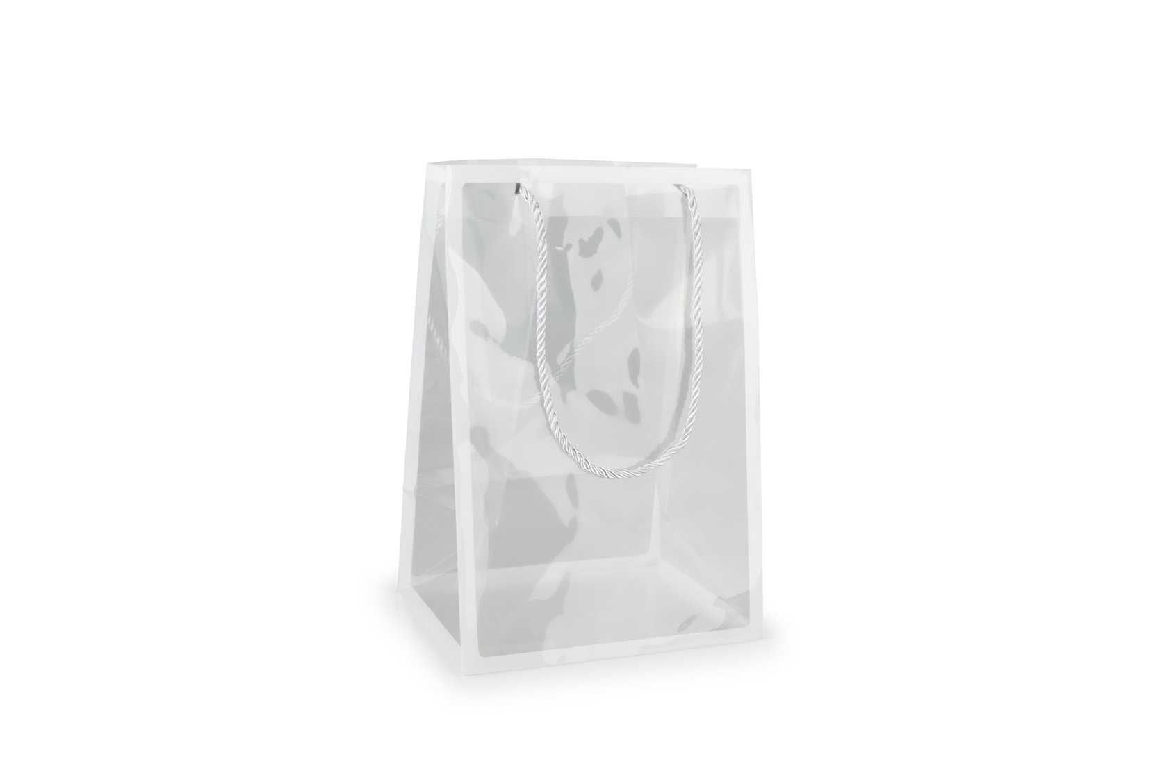 BUSTE PLAST. F.DO16X20 H30CM. 10PZ. BIANCO