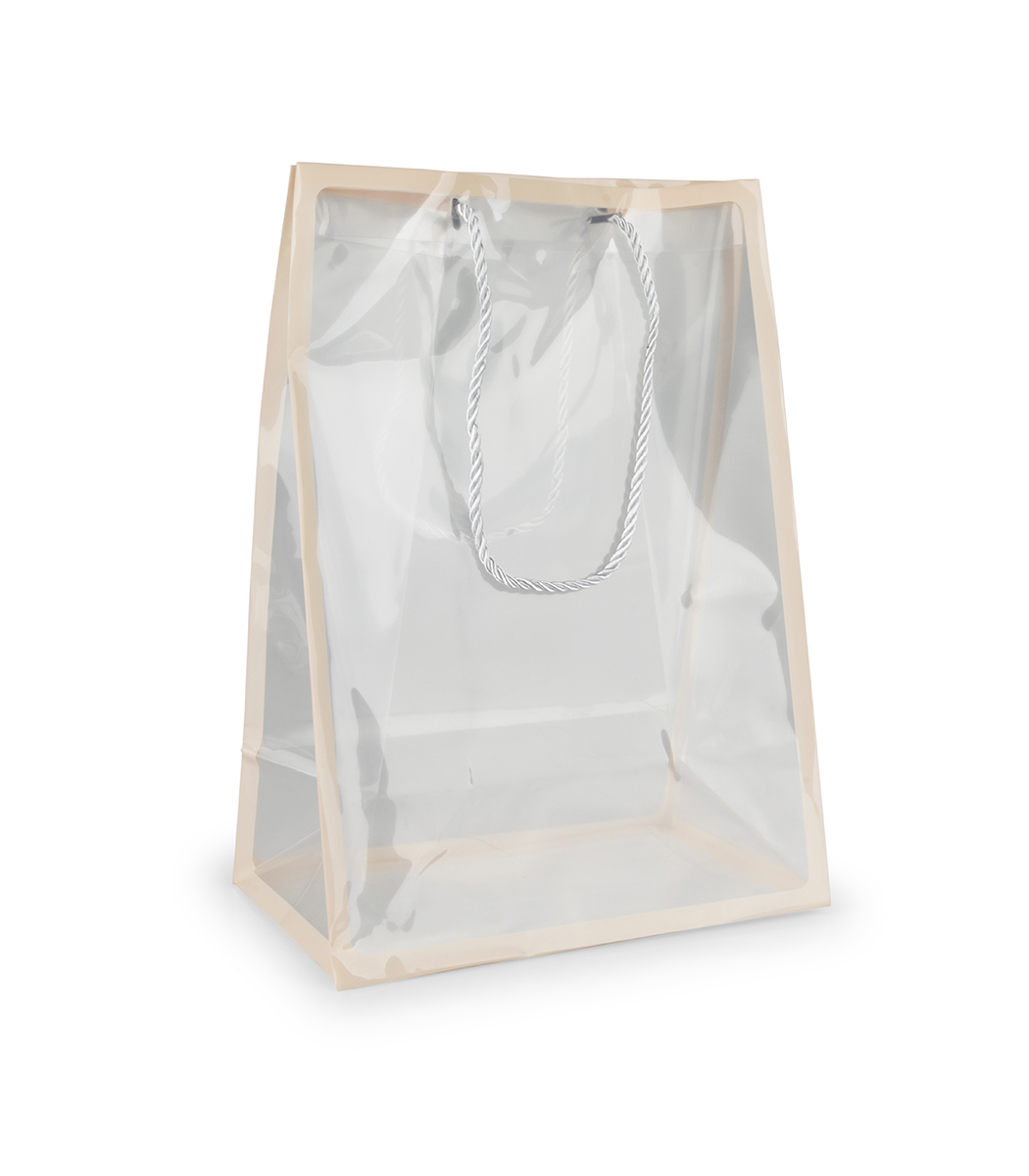 BUSTE PLAST. F.DO15X25 H35CM. 10PZ. ALBIC.