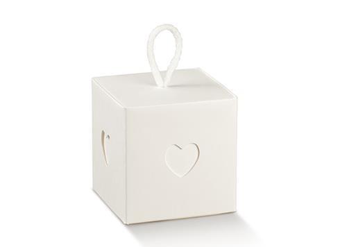 IN C/CO. 6X6X4CM. WHITE