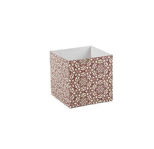 CUBO ROSE WINDOW 10PZ. 15X15X15CM.