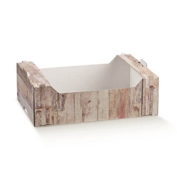 CASSETTA 32X22X10CM. WOOD