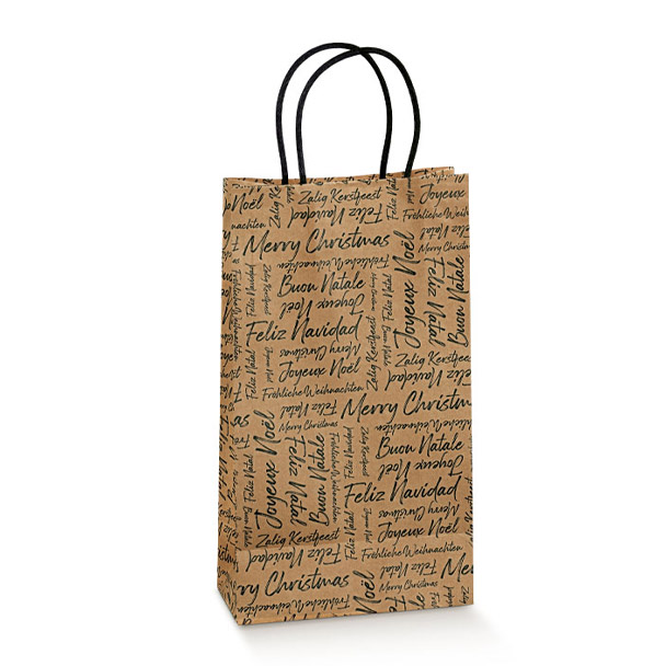 SHOPP.2BOTT.C/FONDO SEP. 19X9X38CM. WORDS
