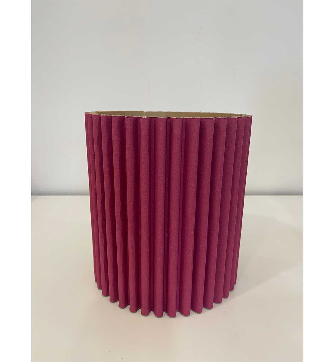 SCATOLA BIG ONDA D15 H15CM. 3PZ. FUXIA