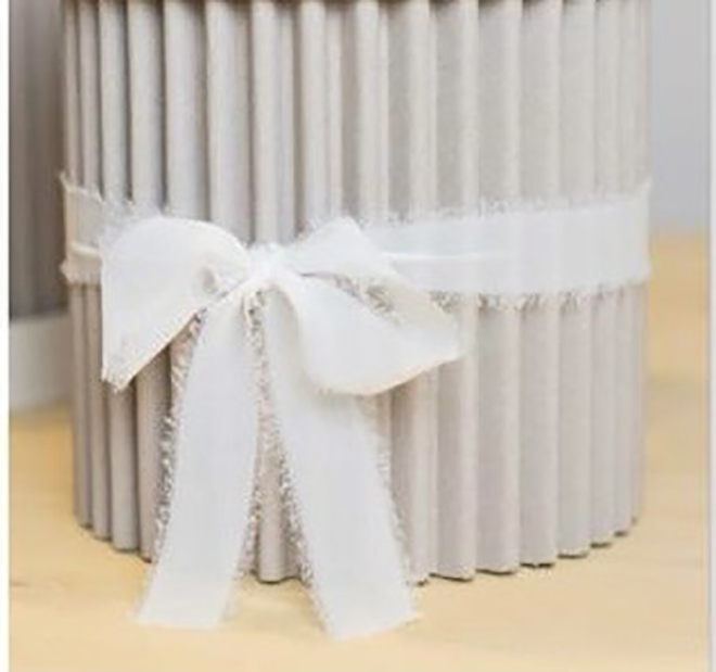 SCATOLA BIG ONDA D15 H15CM. 3PZ. SHABBY