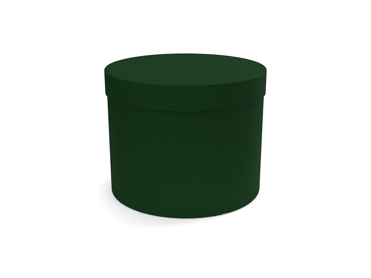 SCAT.TONDE VELOURS S/2PZ. D24-26,5 H.19-20 DK GR.