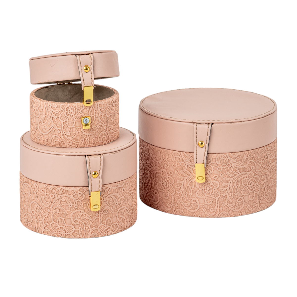 BAULETTO TONDO S/3PZ. D12-15-20 H9-12-14CM. CP