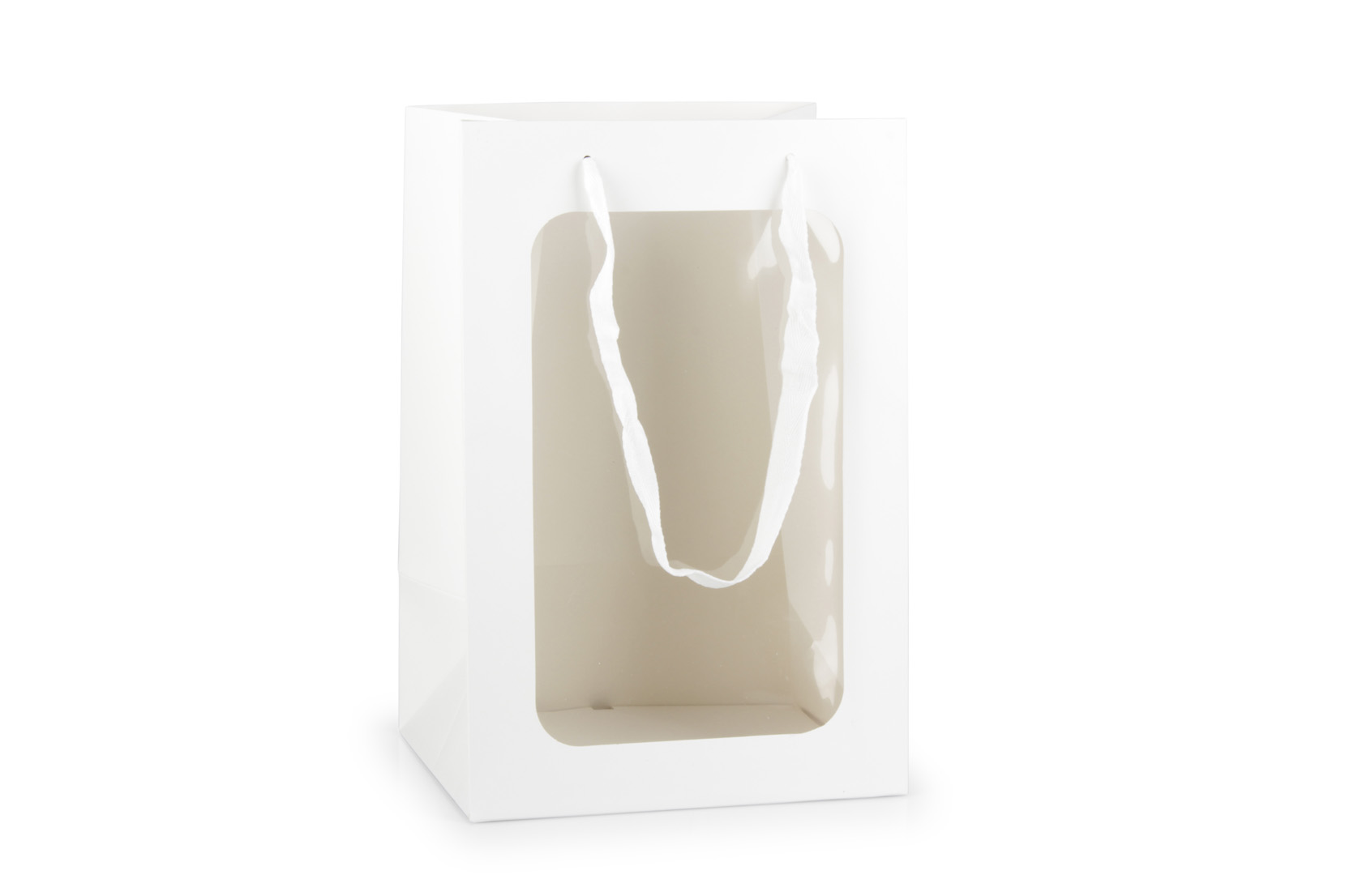SHOPP.CARTA C/FINES. 14PZ. 20X16 H30CM. WHT