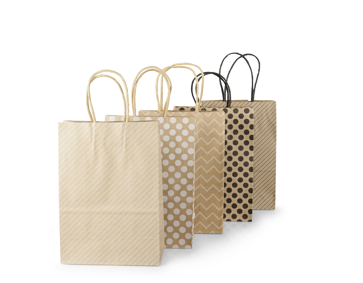 BUSTE KRAFT 16X8 H22CM. 25PZ. 5FANTASIE ASS