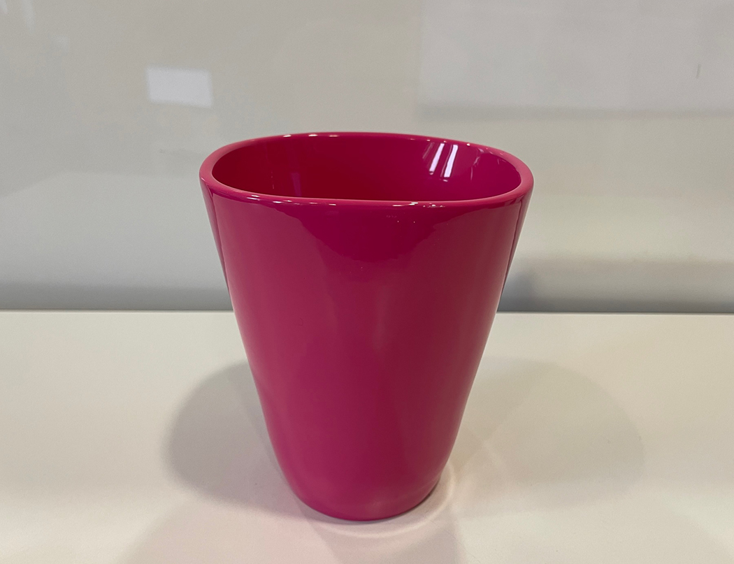 VASO PER ORCHIDEA D14CM. MAGENTA