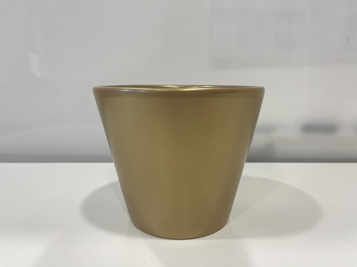 VASO D15CM. ORO