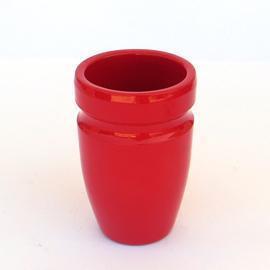 HOCHVASE D.14CM.ROT