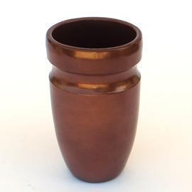HOCHVASE D.16 KUPF.ROT RAME