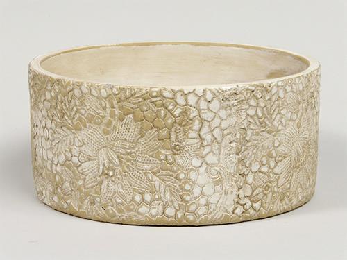 CIOT.CEM.DECORATO H7 D15CM. CREMA