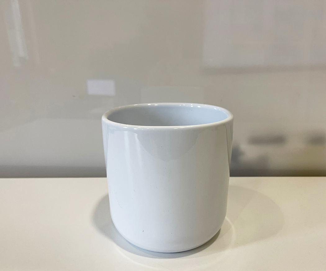 POT ORCHIDEA QDR D14CM. BIANCO