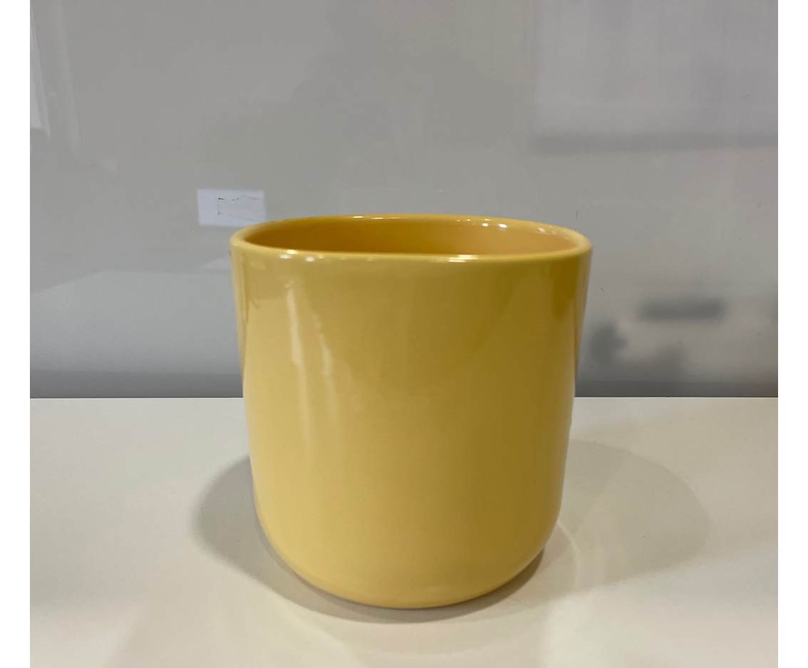 POT ORCHIDEA QDR D14CM. GIALLO CH.