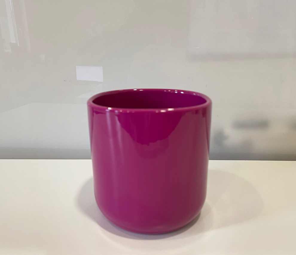 POT ORCHIDEA QDR D14CM. PURPUR