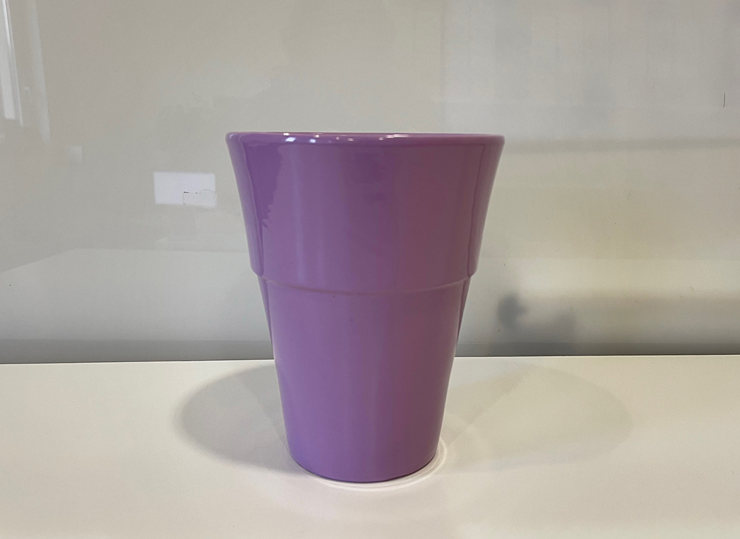 VASO PER ORCHIDEA D14CM. LAVENDEL GL
