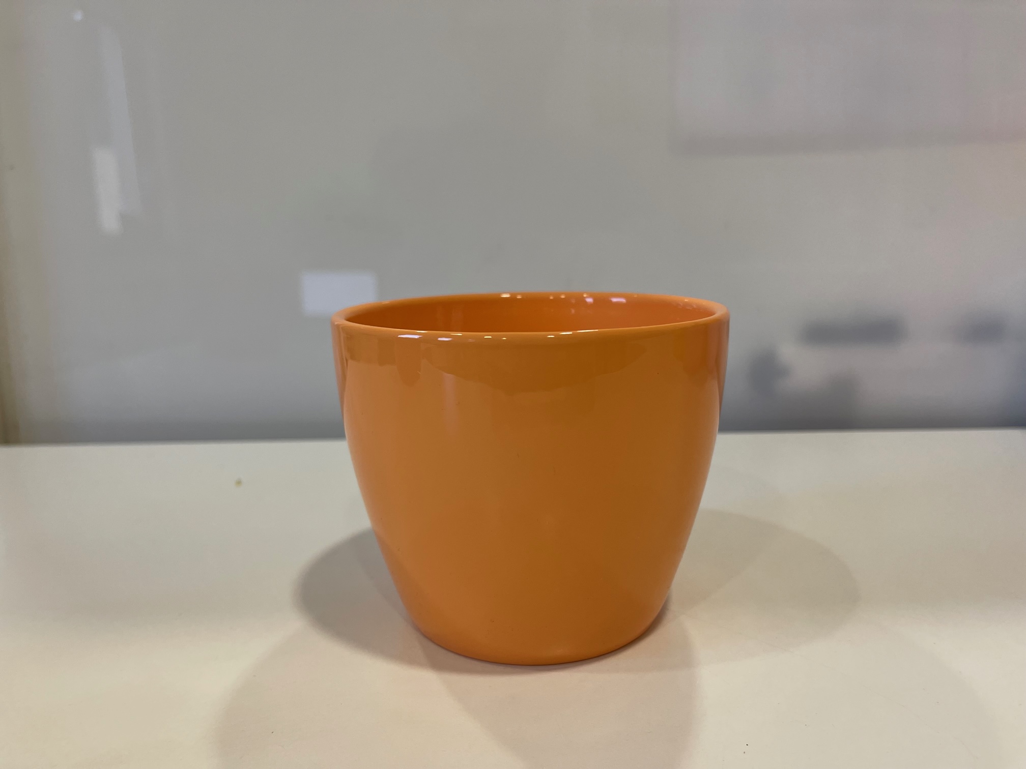VASO PER PIANTE D13CM. ARANCIO CH.