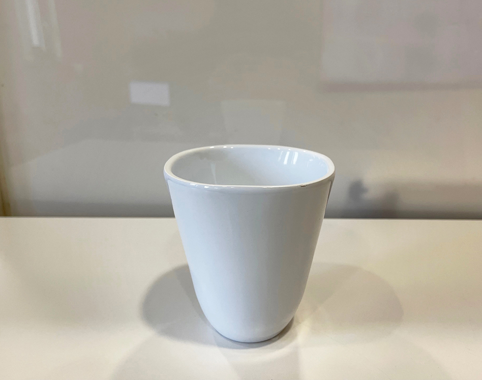 VASO PER ORCHIDEA D12CM. BIANCO