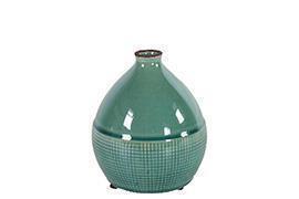 VASO FLORIS SMALL H13,5 D11,5CM. 2PZ. GREEN