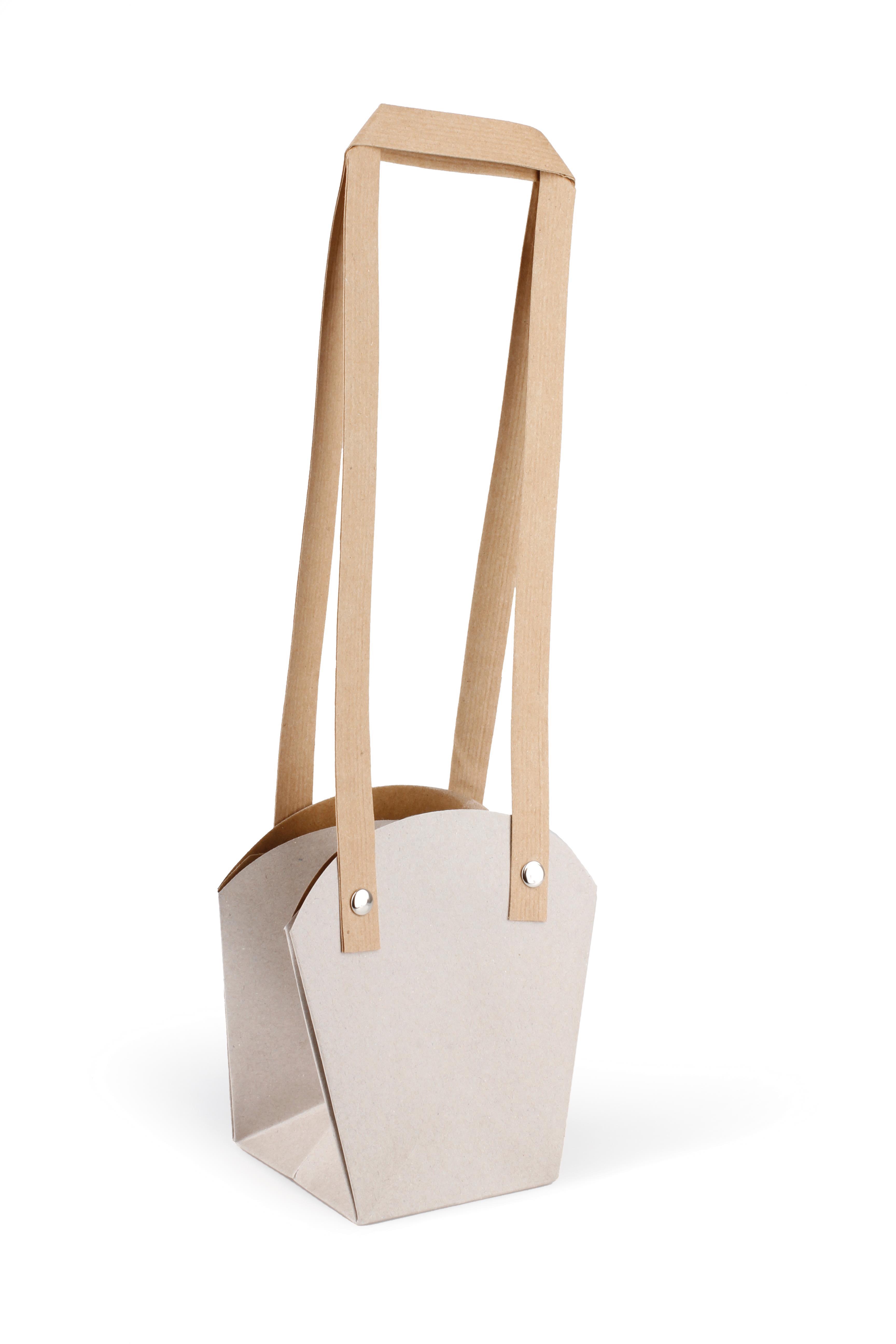 BORSA CARTA IMPERM. H12 X11CM. 10PZ. NAT