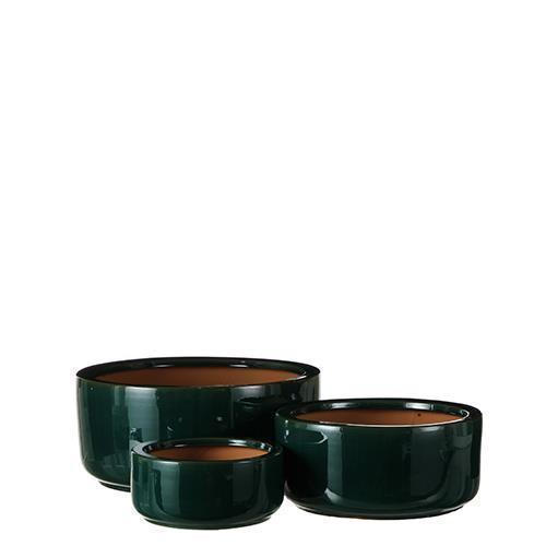 CIOTOLA S/3PZ.H10-14-17,5 D22-31-39CM VERDE