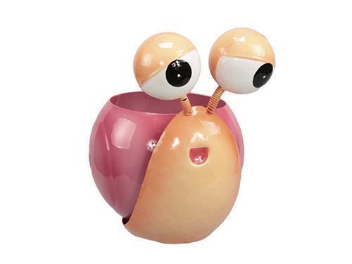 LUMACA BUCKET MET. D10 H13CM. ROSA