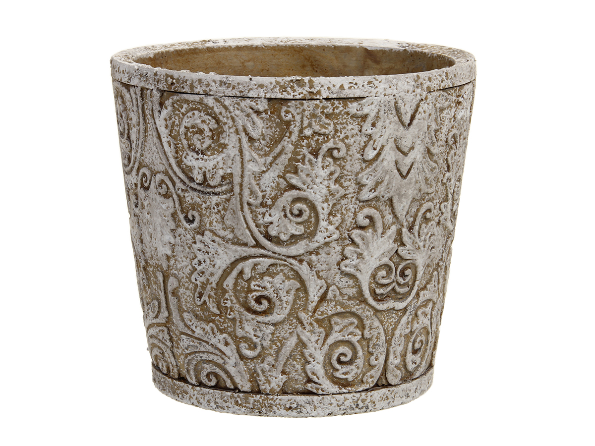 VASO CEM.ANTIQUE D15 H14CM.